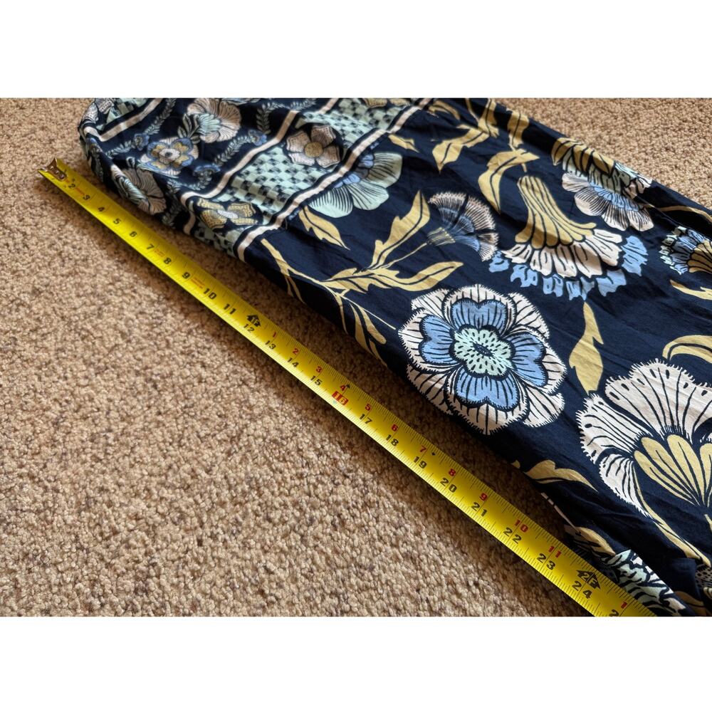 Free people Jumpsuit Floral Boho Hippie Cottage Garden Fairy Bohemian Medium - Picture 4 of 6